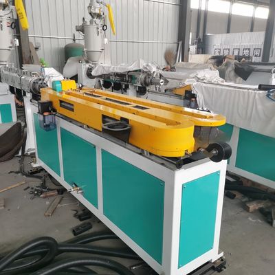 PE PVC Single Wall Corrugated Pipe Production Line with One Feed Automatic Feeding Mode