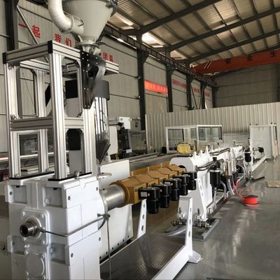 Computerized HDPE Tube Extrusion Machine/HDPE Pipe Machine Outlet for Extrusion Molding