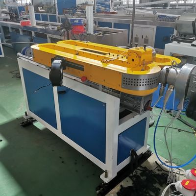 Water Cooling PE PP Single Wall Corrugated SWC Pipe Extrusion Line for Customized Plastic Pipe