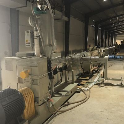 Exhaust HDPE Pipe Production Line with Deep Screw Channel Structure and Performance