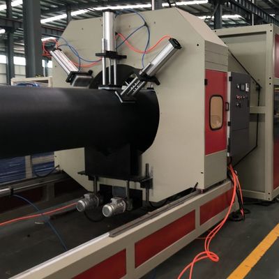 Customer Satisfaction HDPE Pipe Extrusion Machine with Exhaust and Customized Request