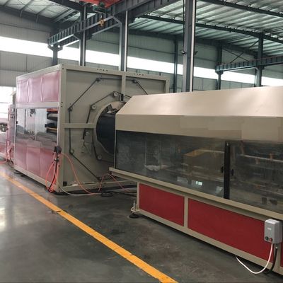 Customer Satisfaction HDPE Pipe Extrusion Machine with Exhaust and Customized Request