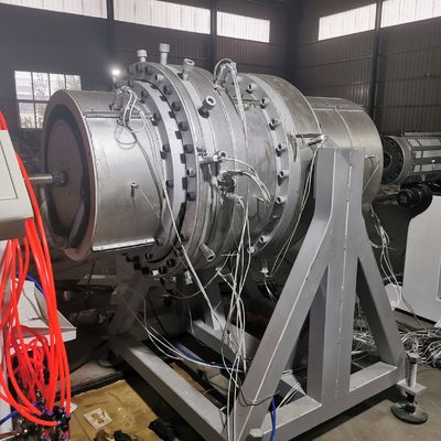 Condition HDPE Pipe Production Line with Exhaust Exhaust Extrusion Molding Machine