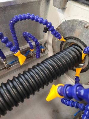 PE Spiral Reinforced Pipe Extruder Machine for 50-200 mm HDPE Carbon Spiral Corrugated Pipes
