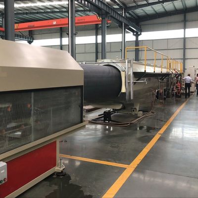 Customization High Yield HDPE Pipe Extruder Machine Separate Type Assembly Structure