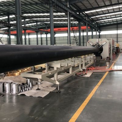 Customization High Yield HDPE Pipe Extruder Machine Separate Type Assembly Structure