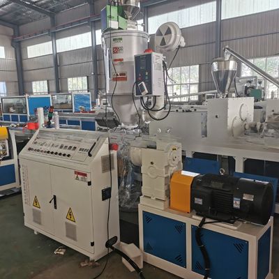 Integrity Management PVC Single Wall Corrugated Pipe Extruder Machine Initial Payment