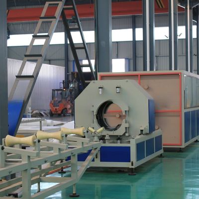 Extrusion Line Pipe Extruder Machine for HDPE Plastic and Low Maintenance