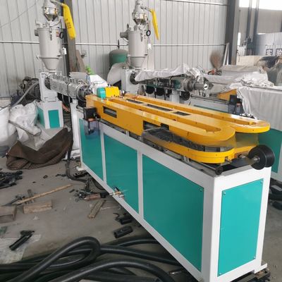 20-63mm Pipe Extruder Durle Plastic PE PVC Single Wall Corrugated Pipe Production Line