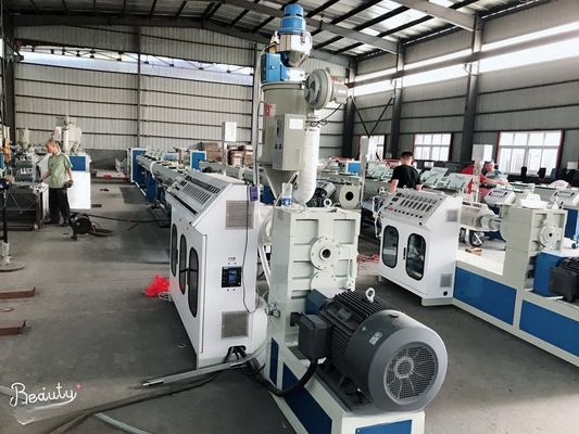 Separate Type Assembly Structure PE HDPE LDPE Pipe Extrusion Production Machine 20-63mm