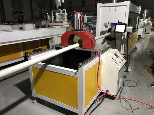 Feeding Mode Multiple Feed PVC Pipe Line Single Screw Extruder Making Machine Line