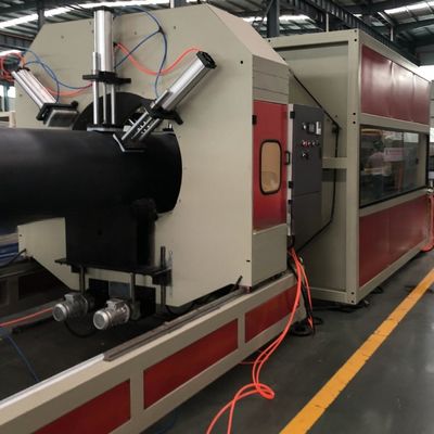 HDPE Pipe Extrusion Line with Deep Screw Structure in Qingdao Port