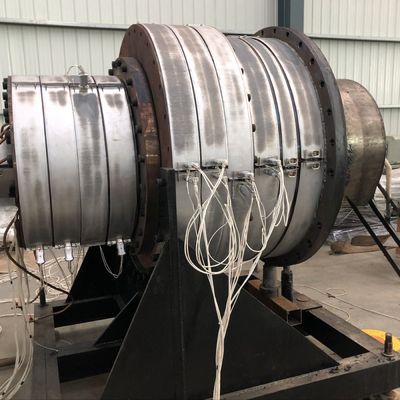 HDPE Pipe Extrusion Line with Deep Screw Structure in Qingdao Port