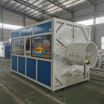 HDPE Pipe Extrusion Line with Deep Screw Structure in Qingdao Port