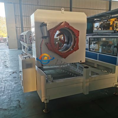 HDPE Pipe Extrusion Line with Deep Screw Structure in Qingdao Port
