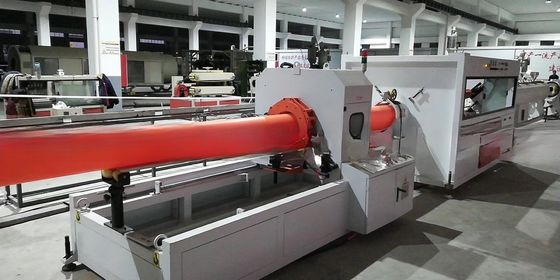 Mpp Electricity Pipe Production Line with Machine Output 400 Kg / H and 75-250 mm
