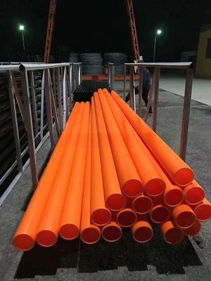 Mpp Electricity Pipe Production Line with Machine Output 400 Kg / H and 75-250 mm
