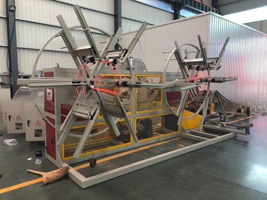 Single-Screw Feeding Mode HDPE Pipe Extruder Machine for PP Pipe Production Line