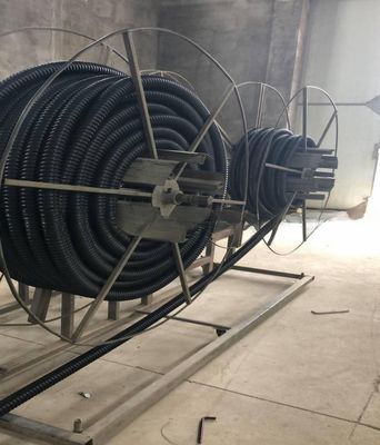 PE Spiral Optic Duct Manufacturing Machine with Competitive Shipping Cost and Delivery Time