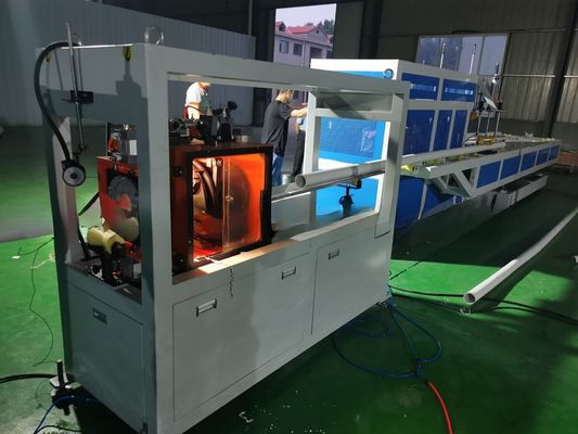 Customized PVC Pipe Cutting Machine 600Kg/H HDPE Pipe Extrusion Line