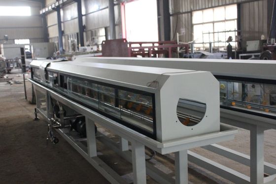Single-Screw Pipe Extrusion Production Line for HDPE PE Water Pipe Manufacturing