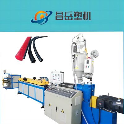 40 Kw Total Power Plastic Extruder for PP PE PA Single Corrugated Pipe Making Machine