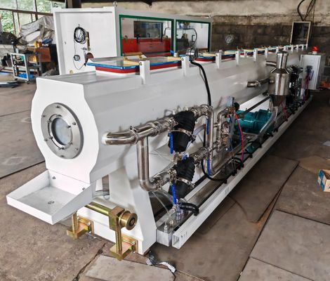 Single-Screw Extruder Plastic Water Supply HDPE Pipe Machine Extrusion Line for Benefit