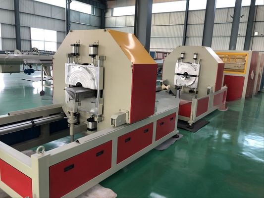 Full Intermeshing Engagement System Plastic Pipe Extrusion Line with PE Material