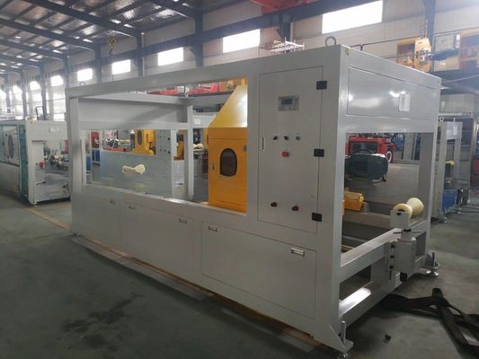 One Feed Plastic HDPE PE Pipe Extrusion Making Machine / Production Line Customization