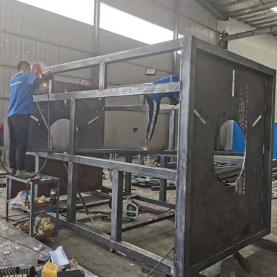 High Extrusion Speed HDPE Pipe Extrusion Machine for Separate Type Assembly Structure