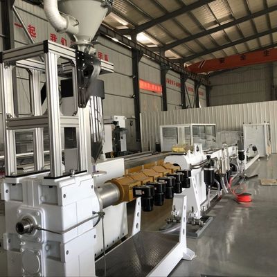 Deep Screw Screw Channel Structure PE Pipe Production Line with Extrusion Molding
