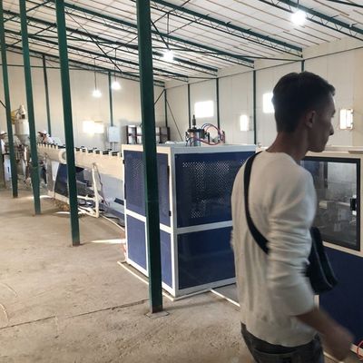 PPR Pipe Production Line with Deep Screw Screw Channel Structure and PE Plastic Processed