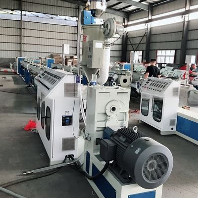 Single-Screw Double Layer PPR Pipe Production Line with Deep Screw Channel Structure