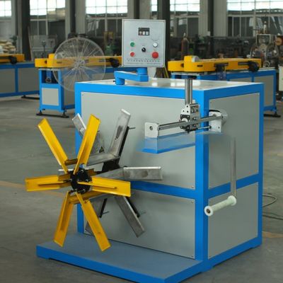 High Automation 20-63mm PE PVC Single Wall Corrugated Pipe Line with Pipe Extruder