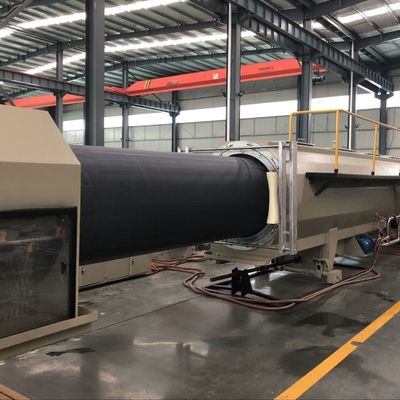 Full Intermeshing Engagement System HDPE Pipe Extruder with PE Plastic Processed