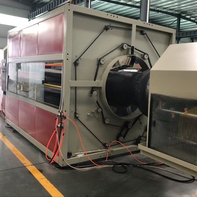 Full Intermeshing Engagement System HDPE Pipe Extruder with PE Plastic Processed