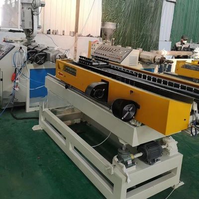 Automatic PVC Single Wall Corrugated Pipe Extruder Line for High Volume Production
