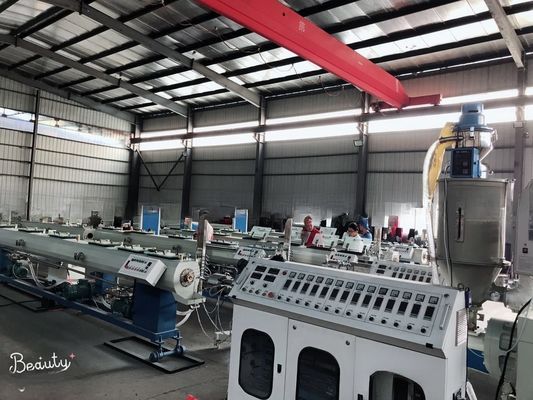 Separate Type Extruder PE/PP Pipe Extrusion Line with Professional Production Machine