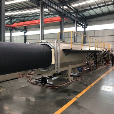 HDPE Pipe Production Line powered by Single-Screw Pipe Extruder for Pipes