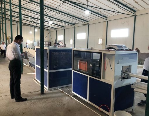 Single-Screw HDPE Plastic Gas and Water PP PVC Pipe Extruding Production Machine for Pipes