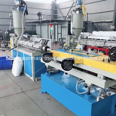 PE Plastic Processed Single-Screw PVC Corrugated Pipe Extruder Machine for Products