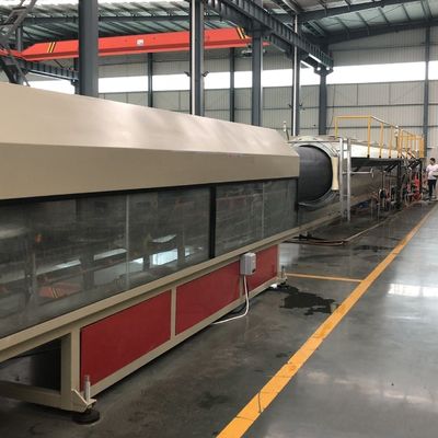 Long Service Life HDPE Pipe Extrusion Machine Equipped with Single-Screw Pipe Extruder