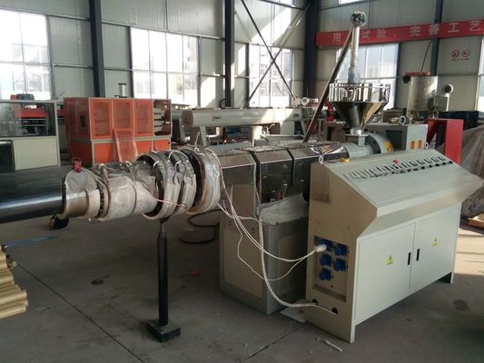 16-630mm PVC CPVC UPVC HDPE PE PP PPR Conduit Pipe Production Line Twin and Single Screw Extruder Extrusion Plastic UHMWPE Pipe Extrusion Production Line