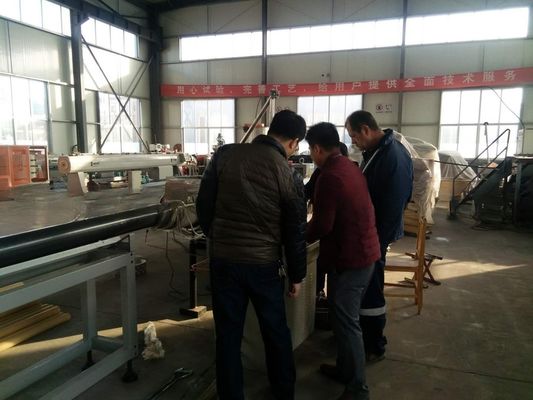 16-630mm PVC CPVC UPVC HDPE PE PP PPR Conduit Pipe Production Line Twin and Single Screw Extruder Extrusion Plastic UHMWPE Pipe Extrusion Production Line