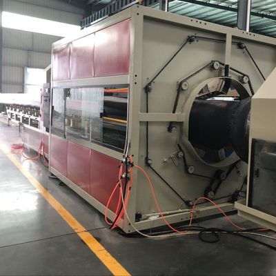 PE Plastic Processed HDPE Pipe Extruder Machine with Separate Type Assembly Structure