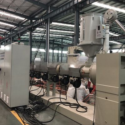 PE Plastic Processed HDPE Pipe Extruder Machine with Separate Type Assembly Structure