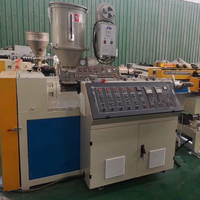 Separate Type Extruder Assembly Structure PVC Single Wall Corrugated Pipe Production Line