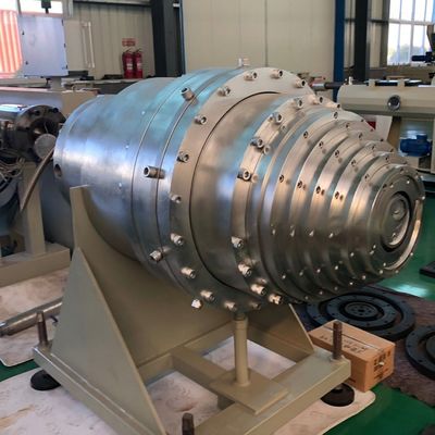 Deep Screw Channel Structure Full Intermeshing HDPE Pipe Extrusion Machine for Pipes