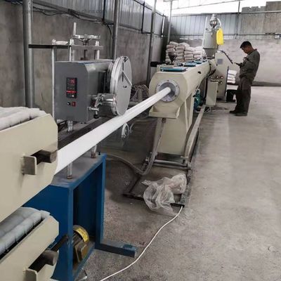 Deep Screw Channel Structure Full Intermeshing HDPE Pipe Extrusion Machine for Pipes