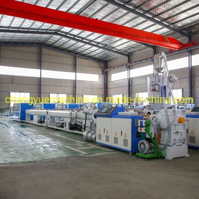 High Speed HDPE Water Supply Pipe Extrusion Line with PE Plastic Processing Efficiency